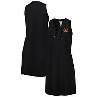 Robe à lacets Tommy Bahama noire Cincinnati Bengals Island Cays pour femme