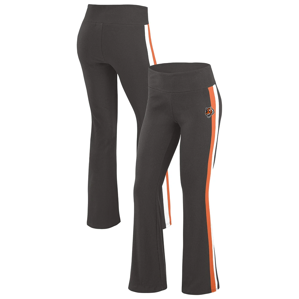 Pantalon de yoga noir pour femme WEAR by Erin Andrews des Bengals Cincinnati