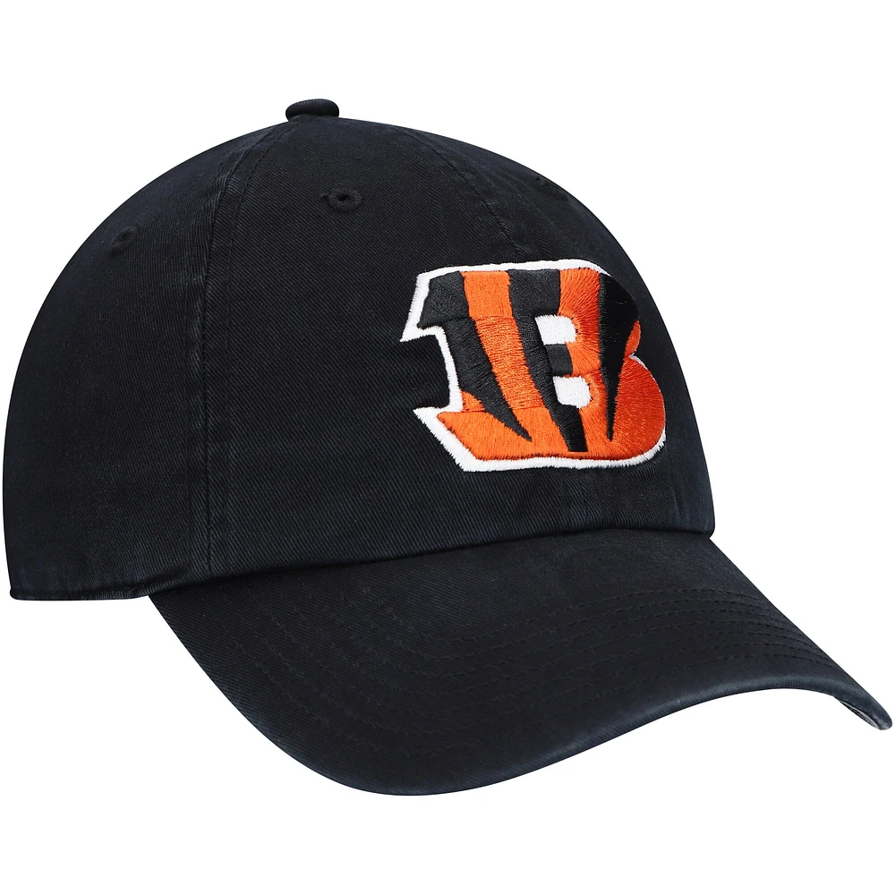 Casquette réglable Clean Up avec logo Cincinnati Bengals '47 pour jeune