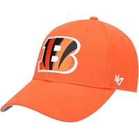 Casquette réglable MVP secondaire des Bengals de Cincinnati orange '47 pour jeune