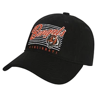 Youth Black Cincinnati Bengals Retro Wooly Adjustable Hat