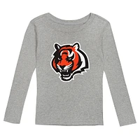 Ensemble de nuit t-shirt et pantalon à manches longues pour jeunes Cincinnati Bengals