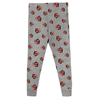 Ensemble de nuit t-shirt et pantalon à manches longues pour jeunes Cincinnati Bengals