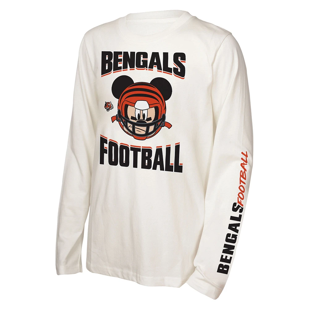 Ensemble de t-shirts pour jeunes Cincinnati Bengals Quarterback Mickey