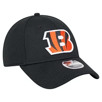 Youth New Era Black Cincinnati Bengals Main 9FORTY Adjustable Hat