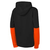 Youth Nike  Black Cincinnati Bengals Club Pullover Hoodie