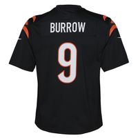 Youth Nike Joe Burrow Cincinnati Bengals Game Jersey