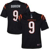 Youth Nike Joe Burrow Cincinnati Bengals Game Jersey