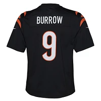 Youth Nike Joe Burrow Black Cincinnati Bengals Game - Jersey