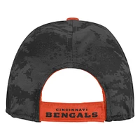 Youth Orange/Black Cincinnati Bengals Combine Two-Tone Adjustable Hat