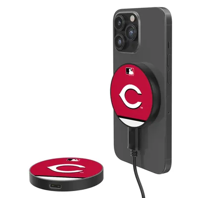 Cincinnati Reds 10-Watt Stripe Design Wireless Magnetic Charger