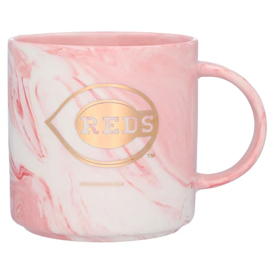 Rouges de Cincinnati 11oz. Tasse en marbre rose