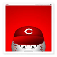 Cincinnati Reds 30,5 x 30,5 cm M. Red Poster imprimé