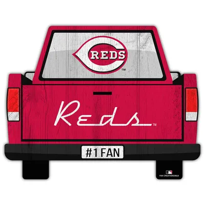 Cincinnati Reds 12'' x 12'' Truck Back Décor