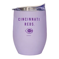 Rouges de Cincinnati 16oz. Gobelet incurvé doux au toucher lavande