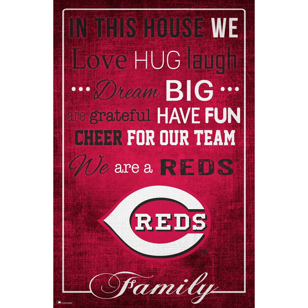 Fanatic: Cincinnati Reds 12 x 12 Paper