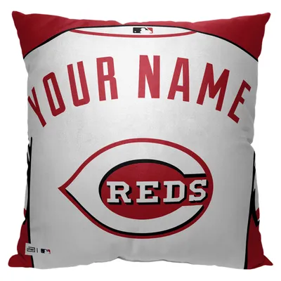 Cincinnati Reds 18'' x 18'' Personalized Pillow