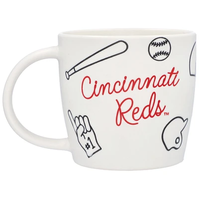 Rouges de Cincinnati 18oz. Tasse de meneur de jeu