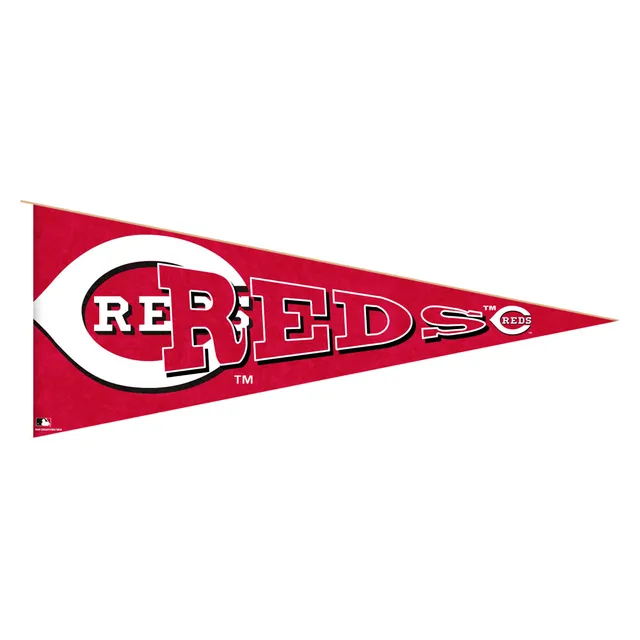 Cincinnati Reds 7 x 12 Wood Pennant