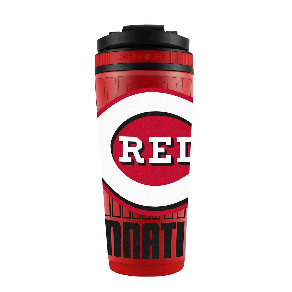 Cincinnati Reds 26oz. 4D Stainless Steel Shaker Bottle