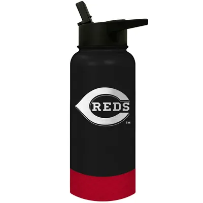 Cincinnati Reds 32oz. Logo Thirst Hydration Water Bottle