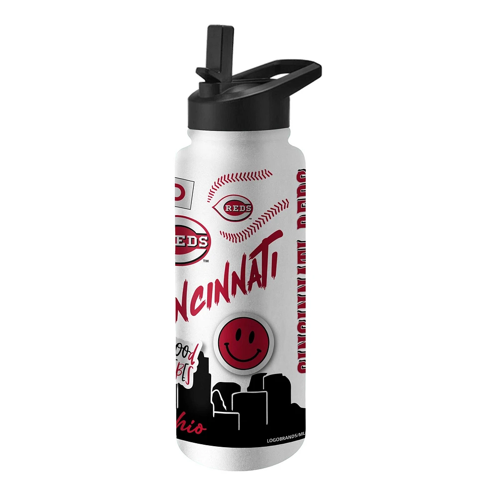 Cincinnati Reds 34oz. Native Quencher Bottle