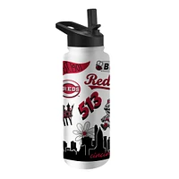 Cincinnati Reds 34oz. Native Quencher Bottle