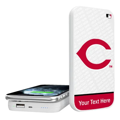 Cincinnati Reds 5000mAh Solid Design Wireless Magnetic Power Bank