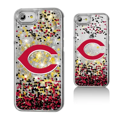 Cincinnati Reds iPhone 6/6s/7/8 Sparkle Logo Gold Glitter Case