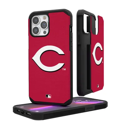 Cincinnati Reds iPhone Solid Design Rugged Case