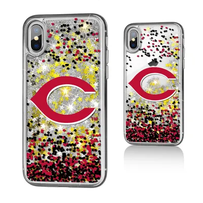 Cincinnati Reds iPhone X/Xs Sparkle Glitter Case