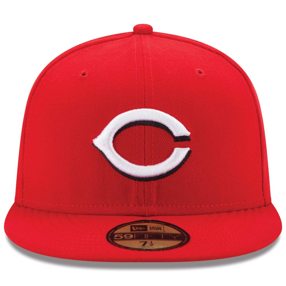 Cincinnati Reds New Era Home Authentic Collection On-Field 59FIFTY - Fitted Hat Red