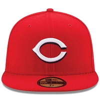 Cincinnati Reds New Era Home Authentic Collection On-Field 59FIFTY - Fitted Hat Red
