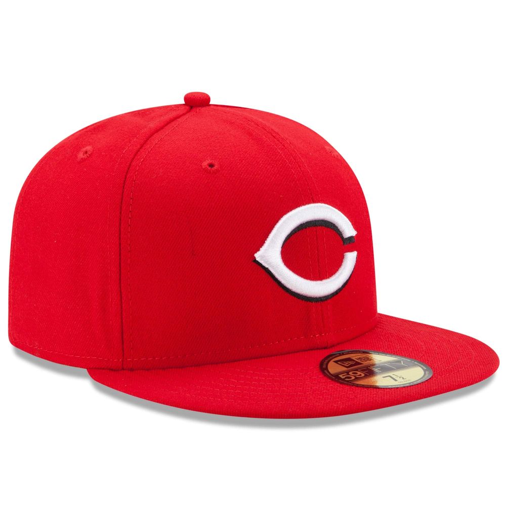 Cincinnati Reds New Era Home Authentic Collection On-Field 59FIFTY - Fitted Hat Red