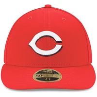 Cincinnati Reds New Era Home Authentic Collection On-Field Low Profile 59FIFTY - Fitted Hat Red