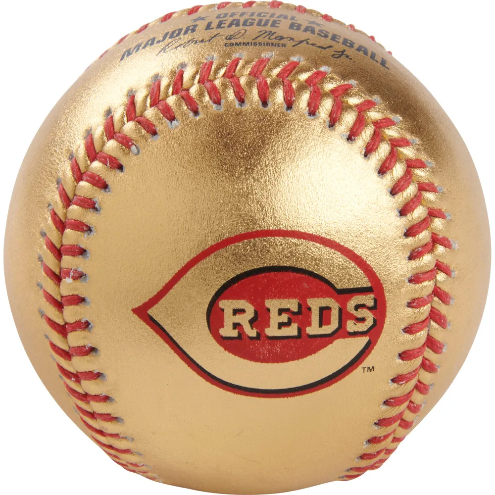 Lids Cincinnati Reds Fanatics Authentic Rawlings Gold Leather Baseball