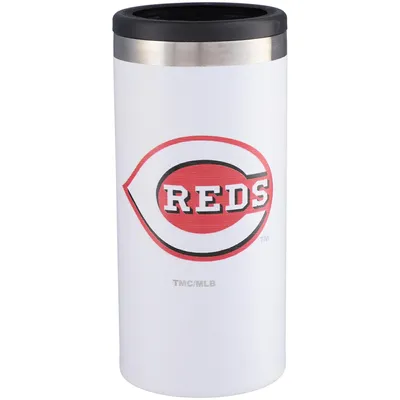 Logo de l'équipe des Reds de Cincinnati 12 oz. Porte-canette mince