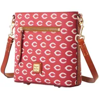 Cincinnati Reds Dooney & Bourke Signature Small Zip Crossbody