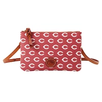 Dooney & Bourke Cincinnati Reds Top Zip Crossbody Purse