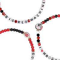 Lot de 3 bracelets d'amitié FOCO des Reds de Cincinnati