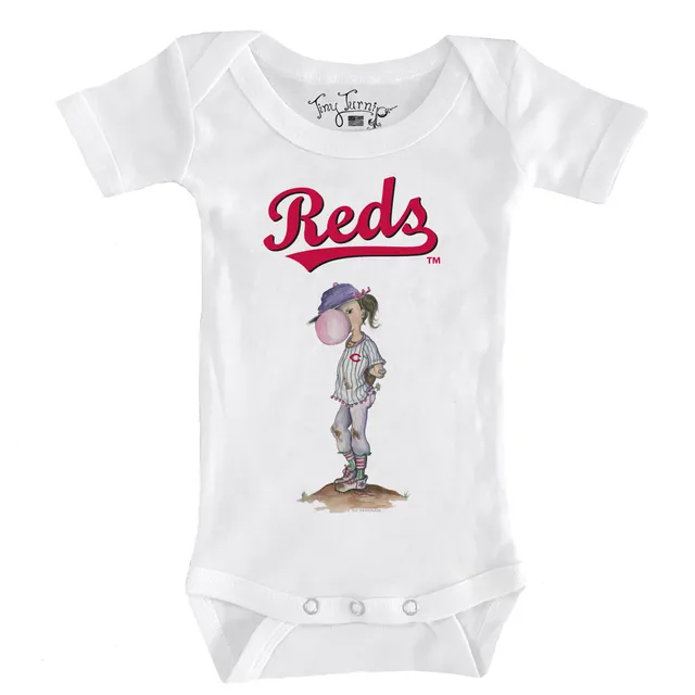 Infant Cincinnati Reds Tiny Turnip White Clemente T-Shirt