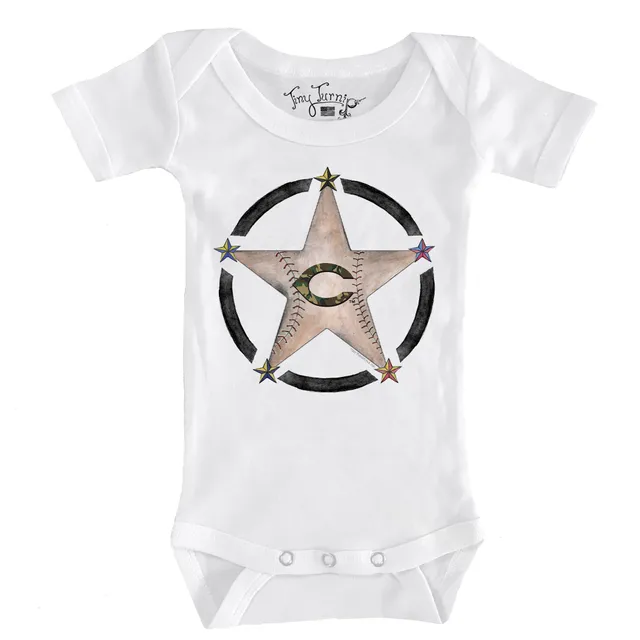 Infant Tiny Turnip White Cincinnati Reds Clemente Bodysuit