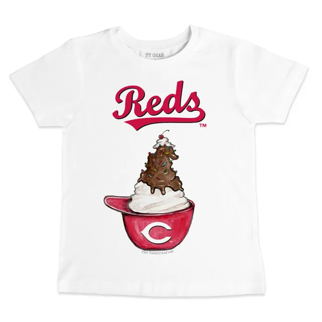 Cincinnati Reds Tiny Turnip Infant Stitched Baseball T-Shirt - Red