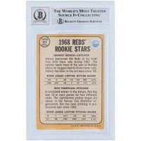 Johnny Bench Cincinnati Reds Autographed 1968 Topps #247 Beckett Fanatics Witnessed Authenticated 10 Rookie Card 