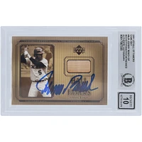 Johnny Bench Cincinnati Reds Autographed 2001 Upper Deck Hall Of Famer Bat Relic #B-Jbe Beckett Fanatics Witnessed Authenticated 10 Card