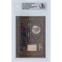 Johnny Bench Cincinnati Reds Autographed 2004 Donruss Timeless Treasures HOF Materials Bat Relic #HOF-19 #/25 Beckett Fanatics Witnessed Authenticated Card 