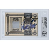 Johnny Bench Cincinnati Reds Autographed 2005 Donruss Timeless Treasures HOF Materials Jersey Relic #HOF-43 #/50 Beckett Fanatics Witnessed Authenticated 10 Card 