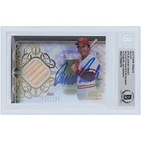 Johnny Bench Cincinnati Reds Autographed 2015 Topps Tribute Bat Relic #TR-JB #/199 Beckett Fanatics Witnessed Authenticated Card