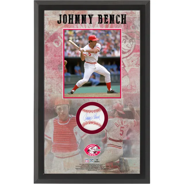 Unsigned Cincinnati Reds Johnny Bench Fanatics Authentic Shakes