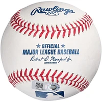 Baseball autographié par Johnny Bench des Cincinnati Reds avec l'inscription « 68 ROY »